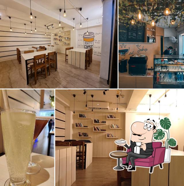 The interior of Café Sabrosa