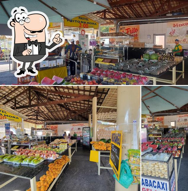 O interior do Caldo de Cana da Pampulha