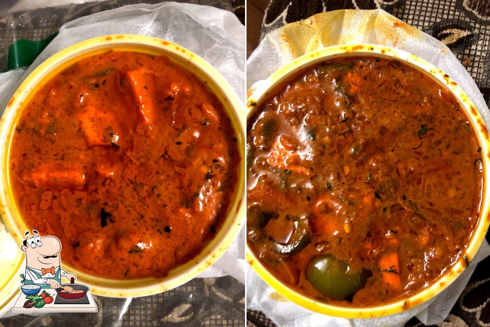 Chicken curry at Desire restaurant