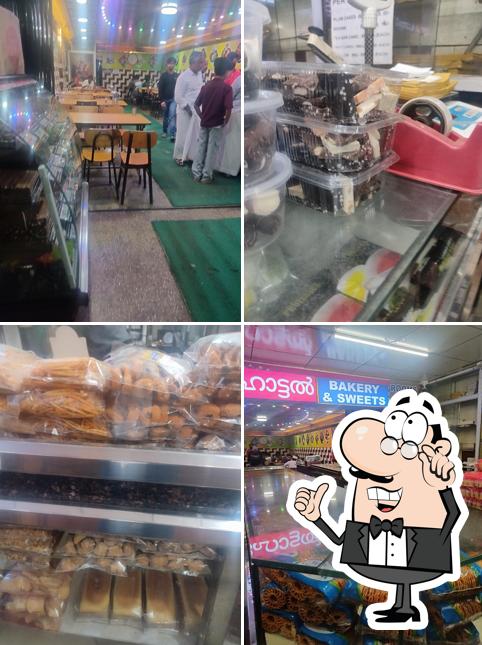 The interior of LUCKY CAFE and bakery