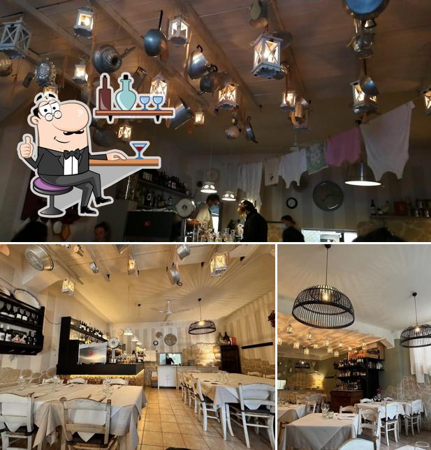 Gli interni di La Trattoria da Bassano
