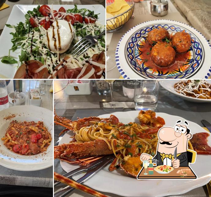 Platti al Trattoria La Lampara