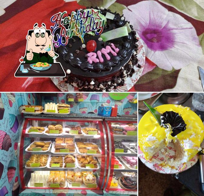 The photo of Bake India’s food and interior