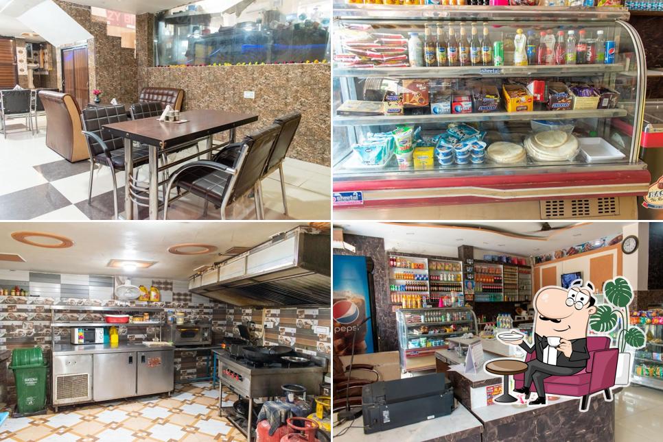 The interior of Crazy Bite restaurant rooms Nakodar