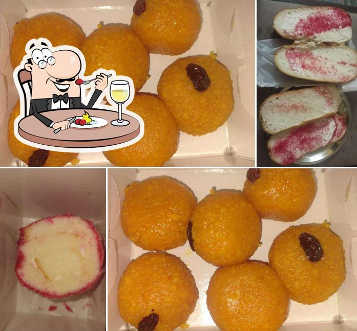 Food at Raja Sweets and Bakery
