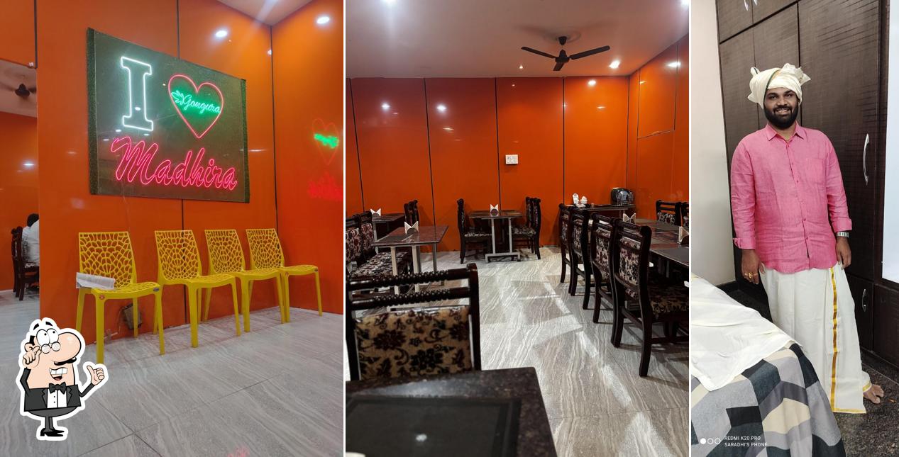 The interior of GONGURA FAMILY RESTAURANT MADHIRA