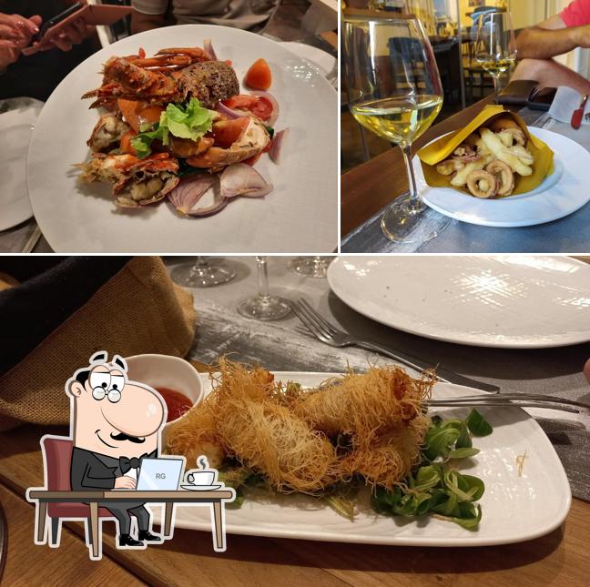 Gli interni di Is Femminas ristorante