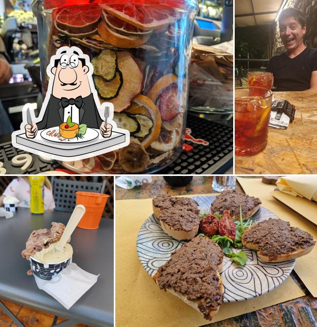 Platti al Lo Sdrucciolo Bar Gelateria