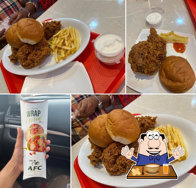 Pulled pork sandwich at The AFC Pilathara
