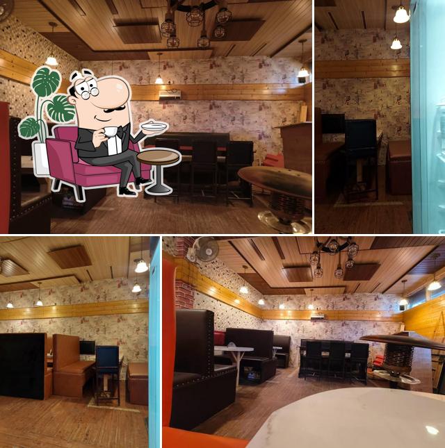 Check out how The Relish multi cuisine Family Jhatka Restaurant looks inside