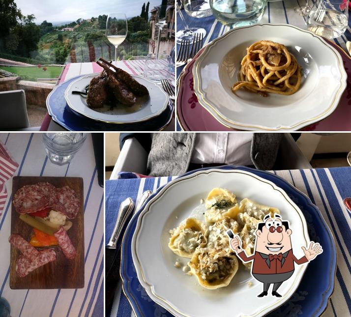 Cibo al Trattoria Moderna Due Mori