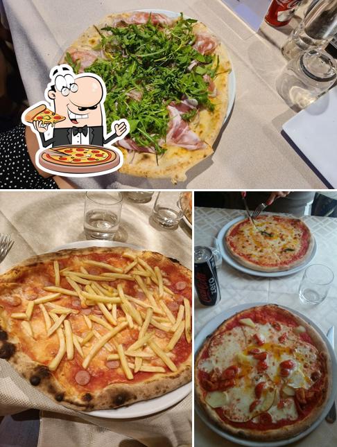 Prenditi tra le molte varianti di pizza