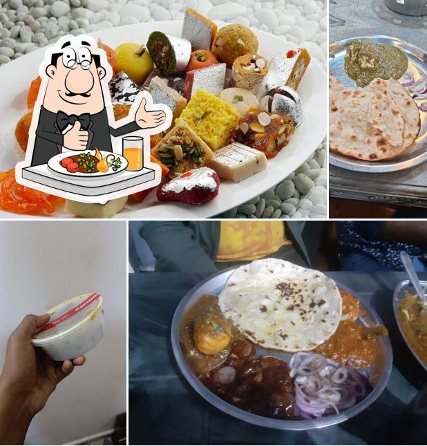 Food at Punjabi Dhaba