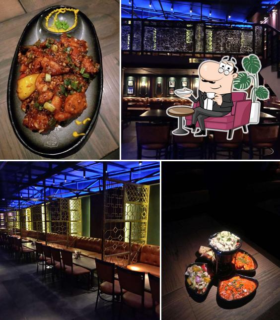 Take a seat at one of the tables at RD Lounge