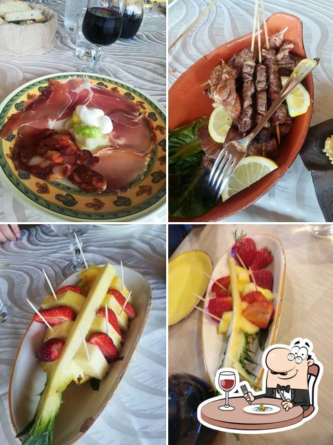 Cibo al Agriturismo L'Antica Torre