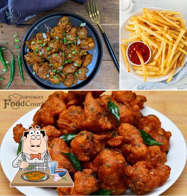 Chicken wings at Ambica Gobi Center