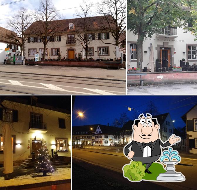 Gli esterni di Landgasthof Riehen Hotel & Restaurant