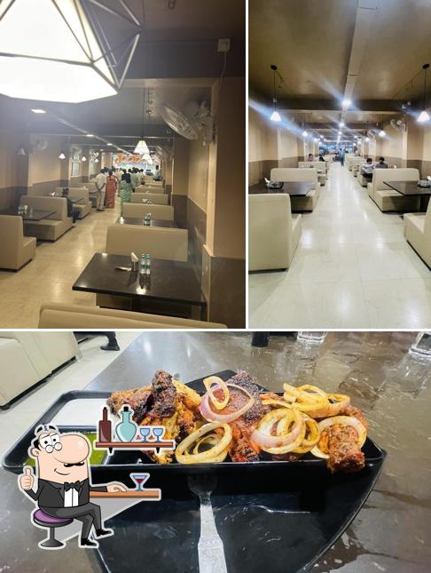 Sharjah Biriyani House is distinguished by interior and food