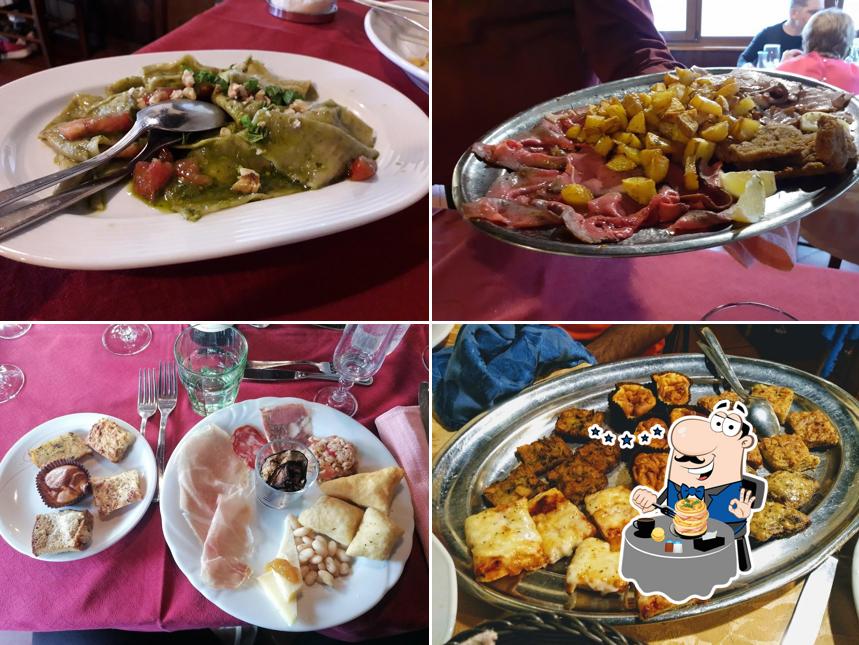 Cibo al Ristorante Ceragetta Lago Isola Santa