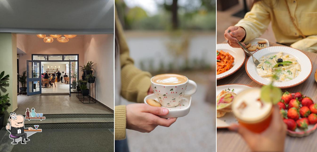 The interior of The Bungalow