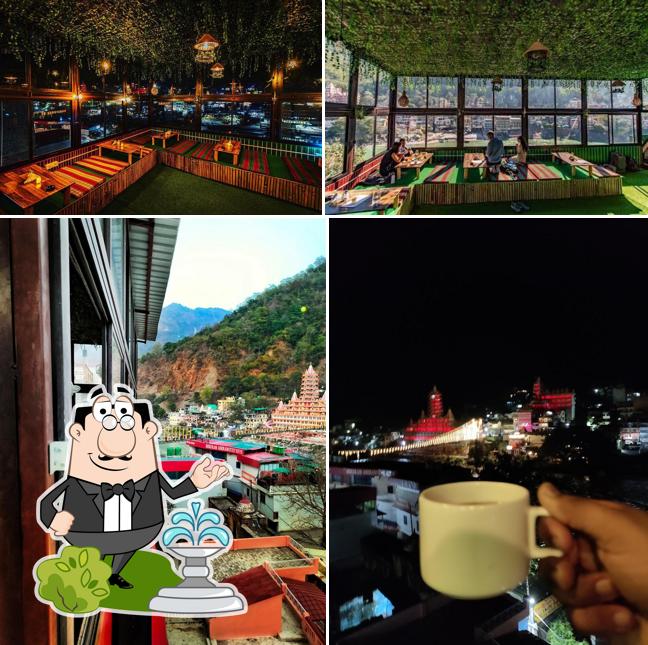 You can get some fresh air at the outside area of The Monkey House Cafe