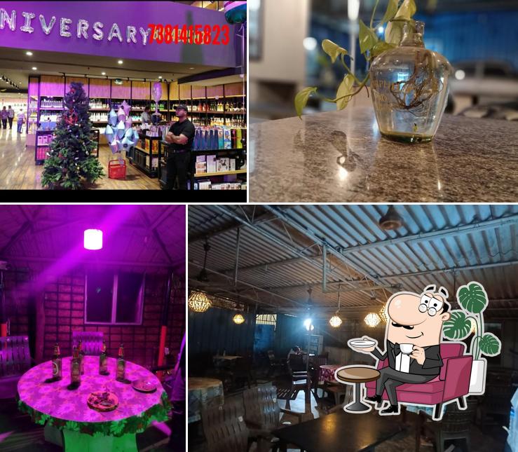 The interior of Jungle Bar
