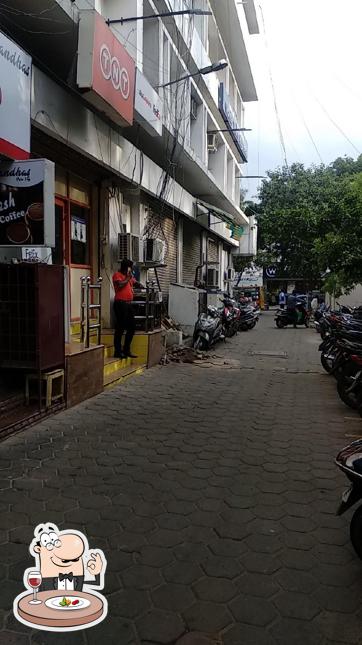 Food at Anandhdas restaurant