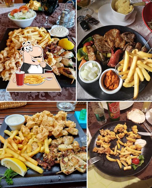 Patatine fritte al Gostilna Brunarica Štern