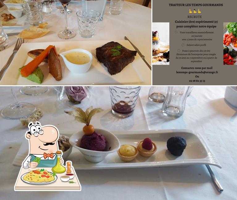 Restaurant Les Temps Gourmands, Mondrepuis Restaurant menu, prices — free download