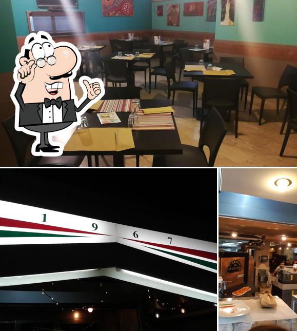 Gli interni di Pizzeria da Salvatore dal 1967