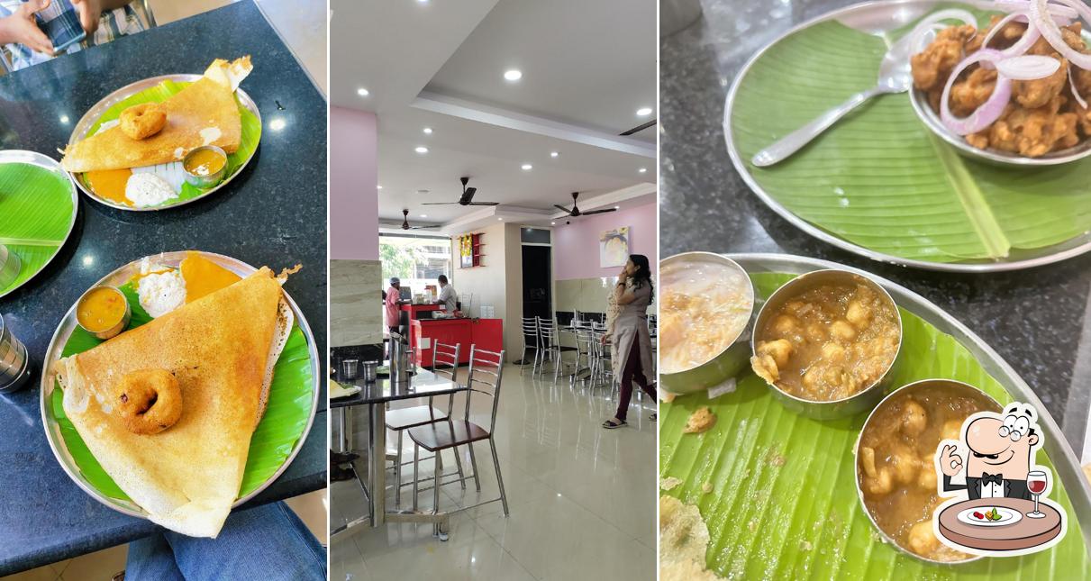 Food at Sree Saravana Bhavan