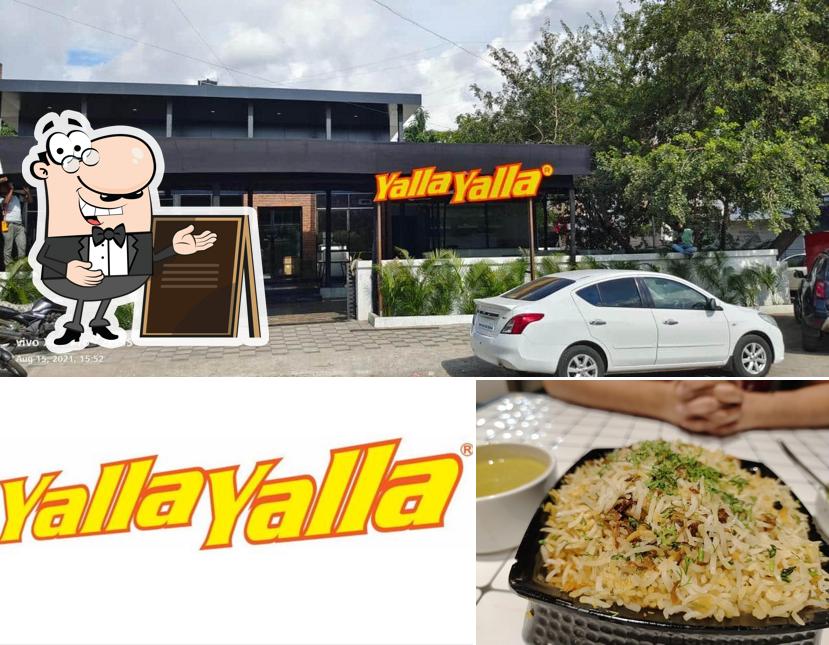 Enjoy the view outside Yalla Yalla