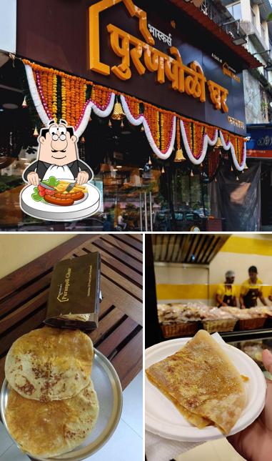 The image of food and exterior at Bhaskar’s Puranpoli Ghar - Vashi