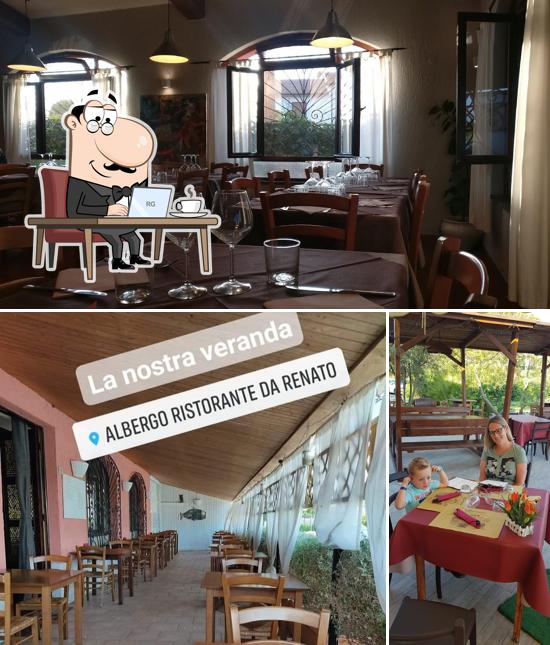 Gli interni di Da Renato