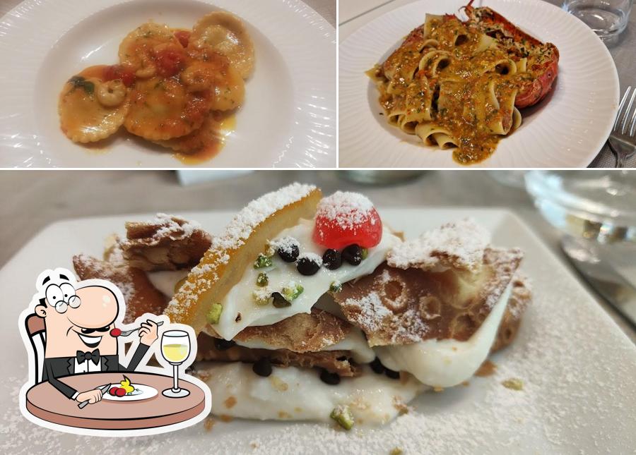 Cibo al Ristorante La Montagnola