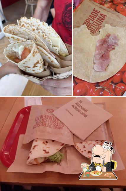 Platti al La Piadineria