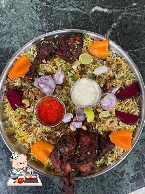 Paella at Paradise Special Mandi Restaurant