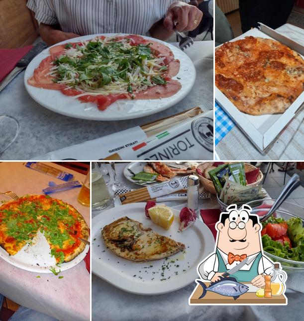 Salmone grigliato al Pizzera Al Barbis