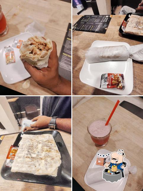 Food at Shawarma Fusion Pmna