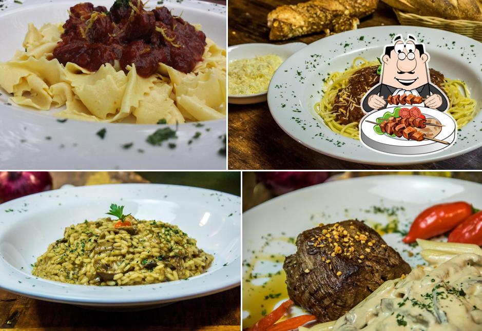 Comida em Via Destra Ristorante