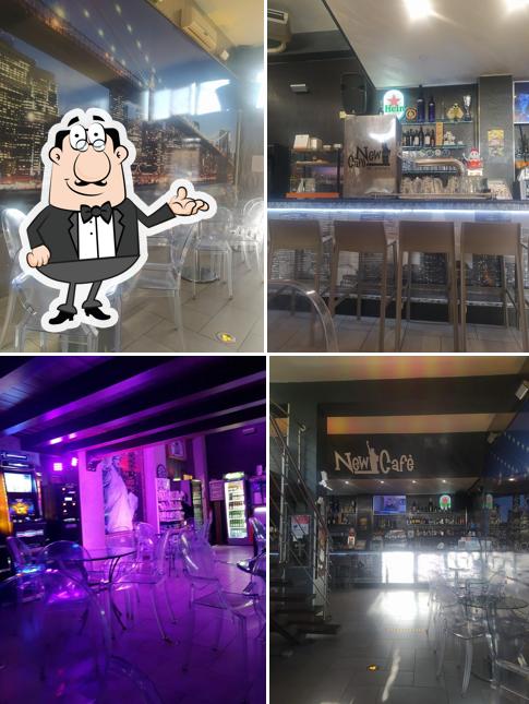 Gli interni di new cafè