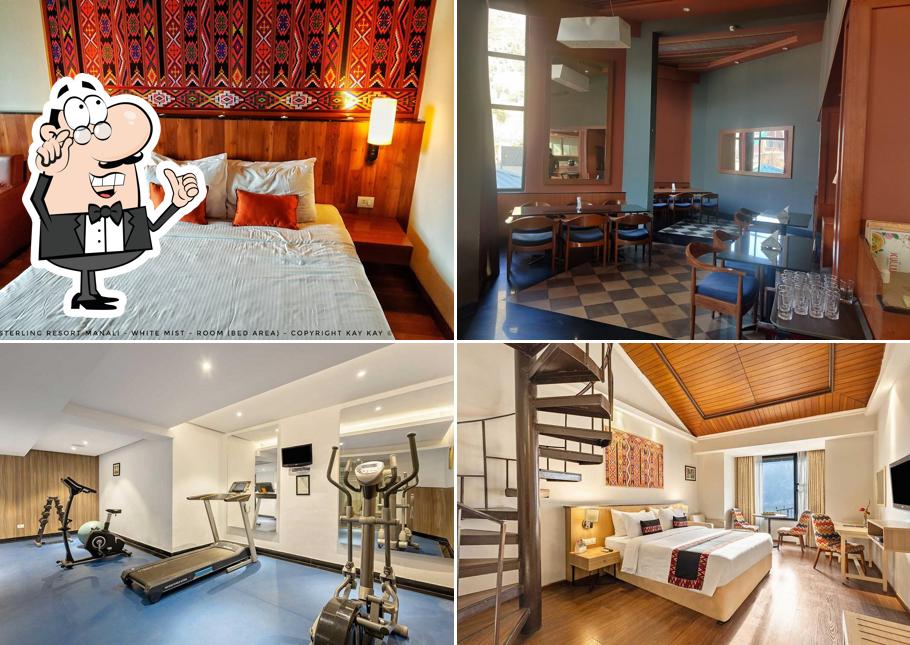 The interior of Sterling Manali