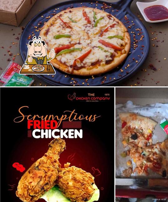 At The Chicken Company, you can get pizza