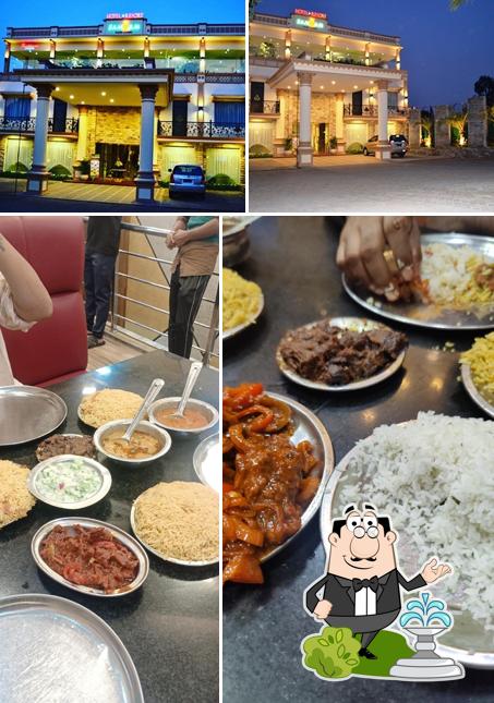 This is the photo showing exterior and interior at Zam Zam Hotel