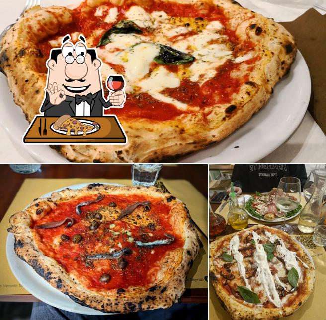 Ordina tra le molte varianti di pizza