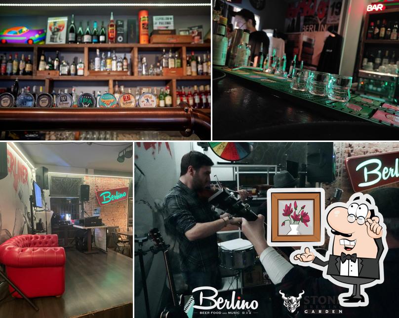 Gli interni di Berlino Beer Food & Music