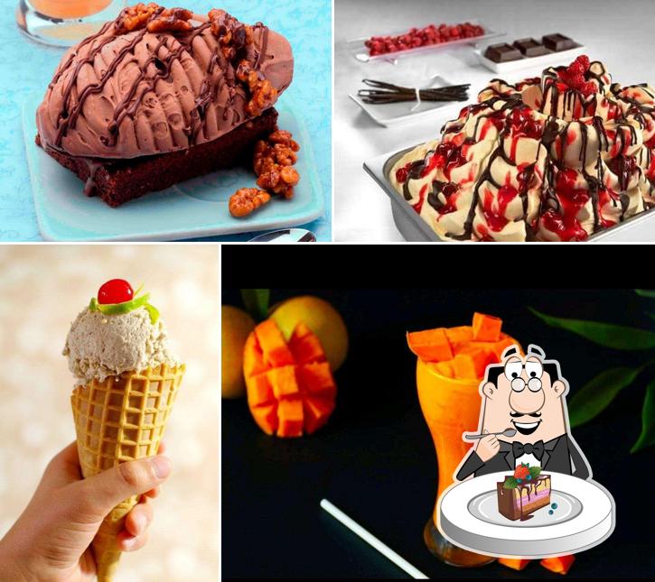 Chocolate cake at Mr. Gelato