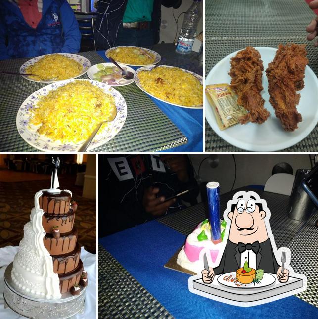 Food at Basak Confectioneries