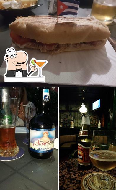 La bevanda e cibo del ristorante