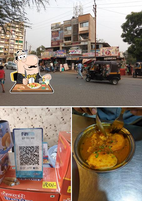 Among various things one can find food and exterior at Sujay cataring service